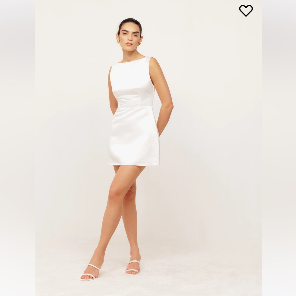 *Never worn, with tags!* Reformation Zenni Dress in Ivory (Size: 0)